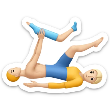 Icono de fisioterapia sticker