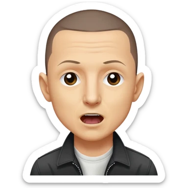 chester bennington  sticker
