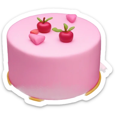 aesthetic cake  sticker