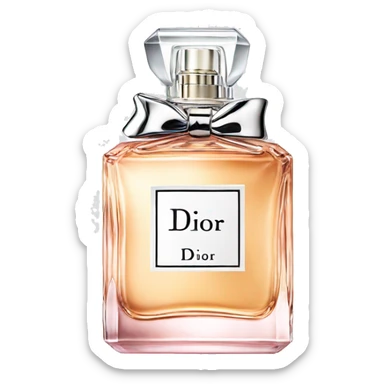 Dior perfume sticker