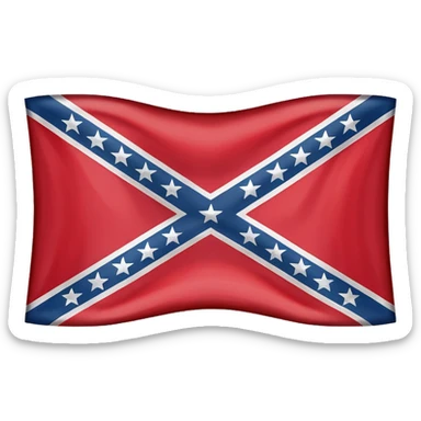 Give me the confederate flag emoji sticker