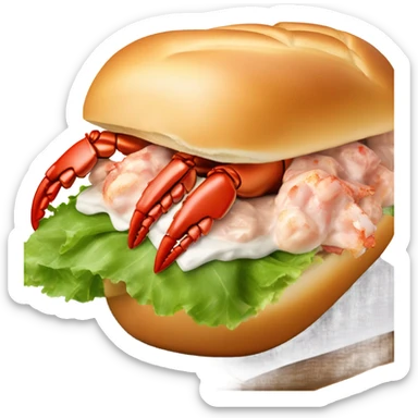 Lobster roll  sticker