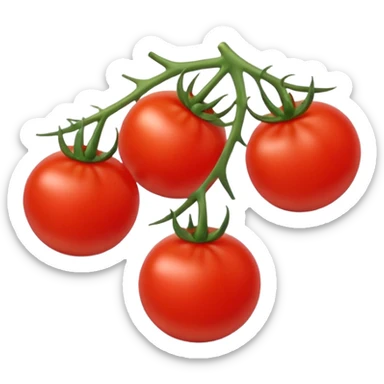 Cherry tomatoes sticker