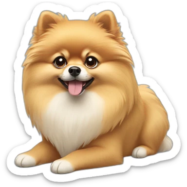 Pomeranian sticker