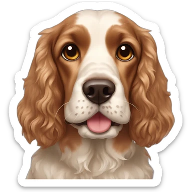 Cocker spaniel anglais sticker