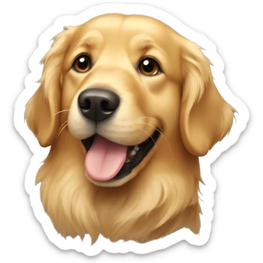 Golden retriever  sticker