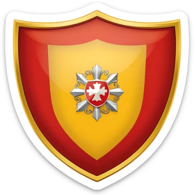 Canton of Geneva, Switzerland shield sticker