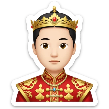 A Chinese princes sticker