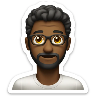 instagram logo as a man sticker