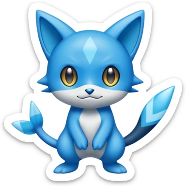 Shinx-Dewott-fusion sticker