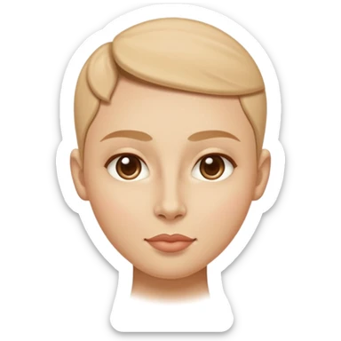 Oval or heart-shaped face

Almond, upturned eyes

Defined jawline, balanced cheekbones

Medium facial fat retention

Sleek, lifted expression sticker