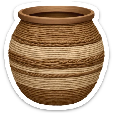 Artesanías con hilo del chaguar  sticker