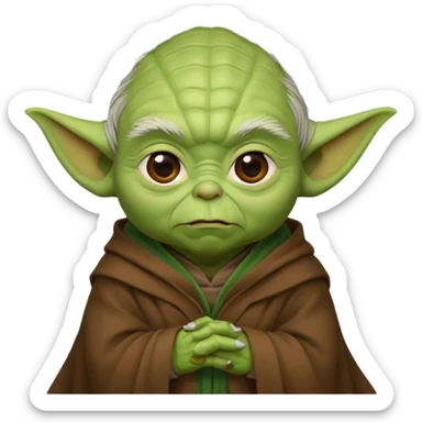 Yoda i kilt sticker