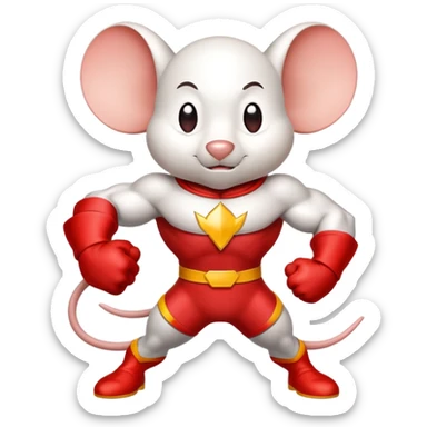 Mighty Mouse  sticker
