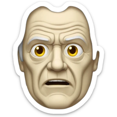 emperor palpatine power flashes sticker