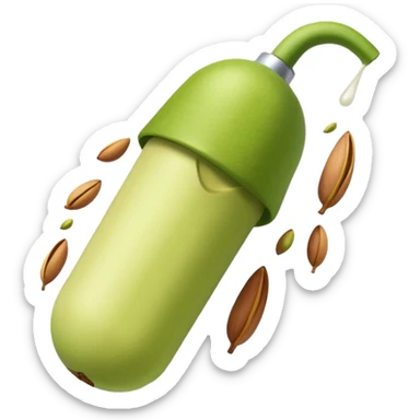 Pistachio spray sticker