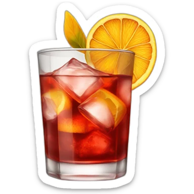 Cocktail Negroni  sticker