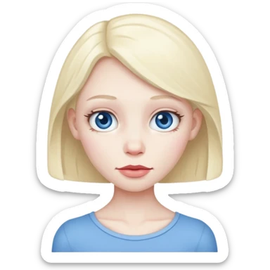 Bonnie Blue skinny sticker