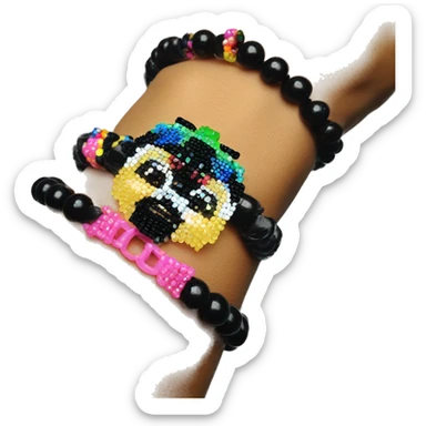 Kandi bracelet sticker