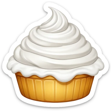 whipped cream dollip sticker