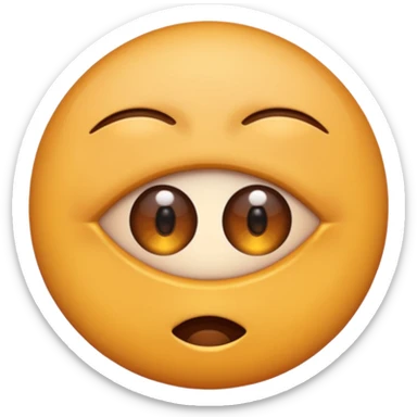 Eye twitch emoji sticker