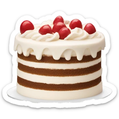 Cake 100 streak sticker