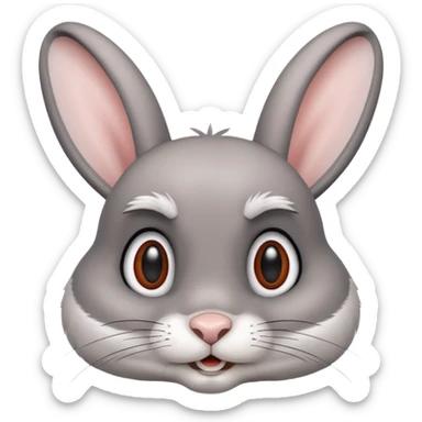 Looney Tunes rabit sticker