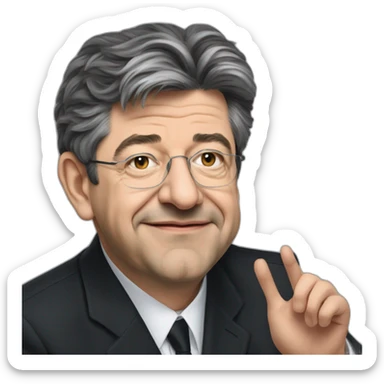 Jean Luc mélenchon sticker