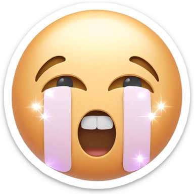 sparkling eyes on white background sticker