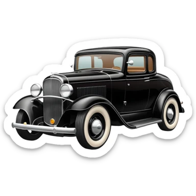 1932 plymouth coupe sticker