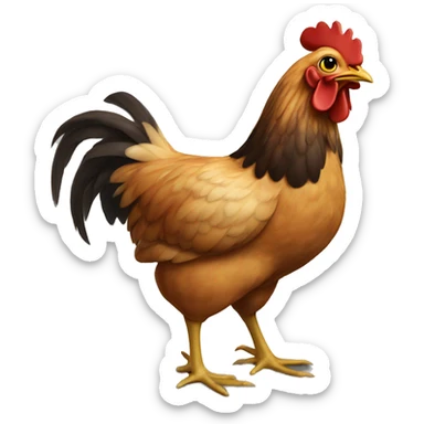 chicken sticker