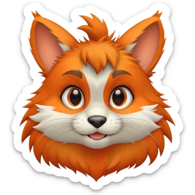Ratchet and Clank lombax sticker