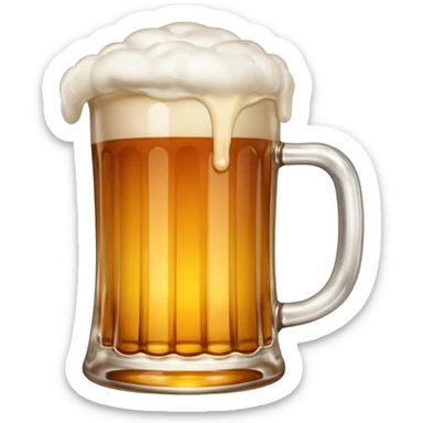 beer mug sticker