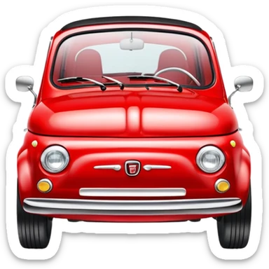 fiat 500 sticker