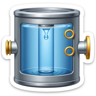 Water chamber sticker