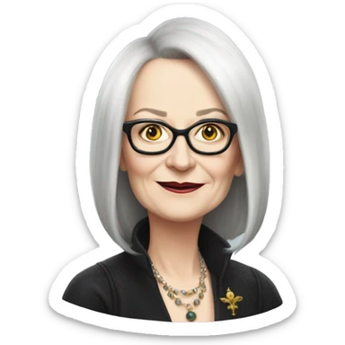 cunning Elvira Nabiullina sticker