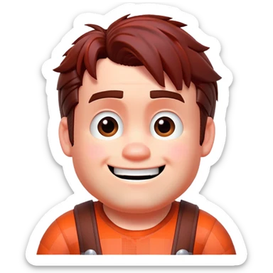 Wreck-it Ralph character sticker