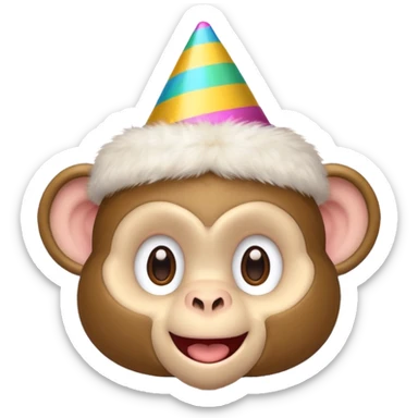 changuito tierno y fiestero sticker