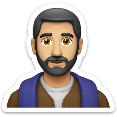 Armenian man sticker