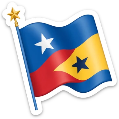 Emoji da bandeira de Pernambuco sticker
