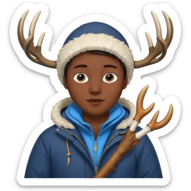 Inuits deer
 sticker