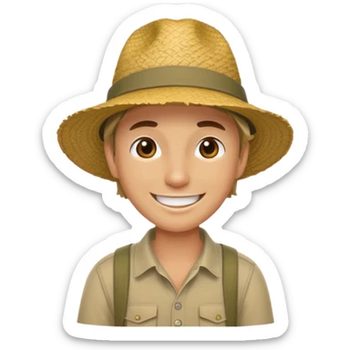 island tour guide sticker