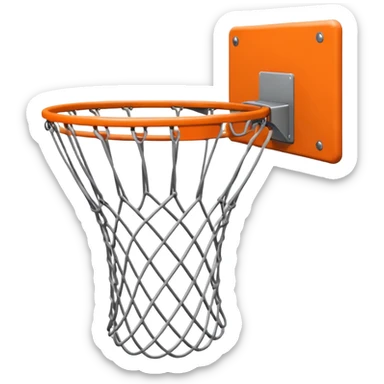 Canasta de basquet sticker
