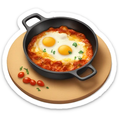 Shakshuka dish  sticker