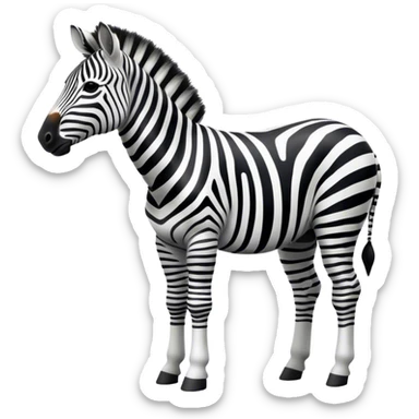 Zebra  sticker