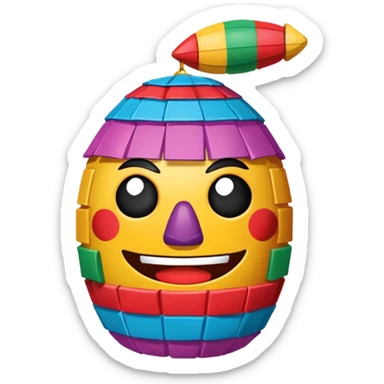 mexican pinata sticker