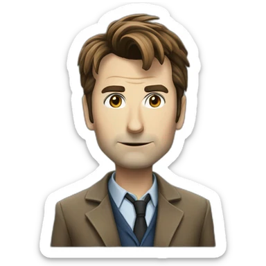 10th doctor sticker