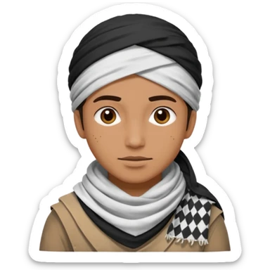 Desert Nomad Traveler sticker