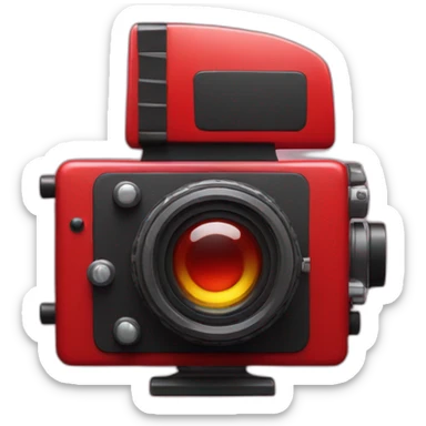 red-cinema-camera sticker