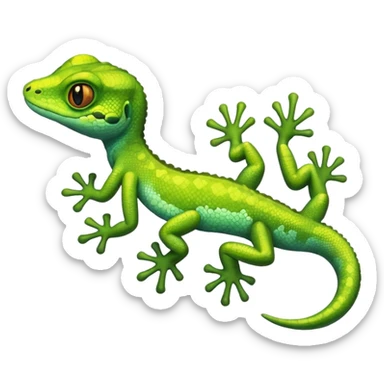 Gecko sticker